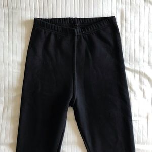 Just Cozy Fur-Lined Black Winter Leggings